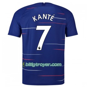 Billige Fotballdrakter Chelsea Kante 7 Hjemmedraktsett 2018/19 Kortermet